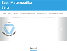 Tablet Screenshot of matemaatika.eu